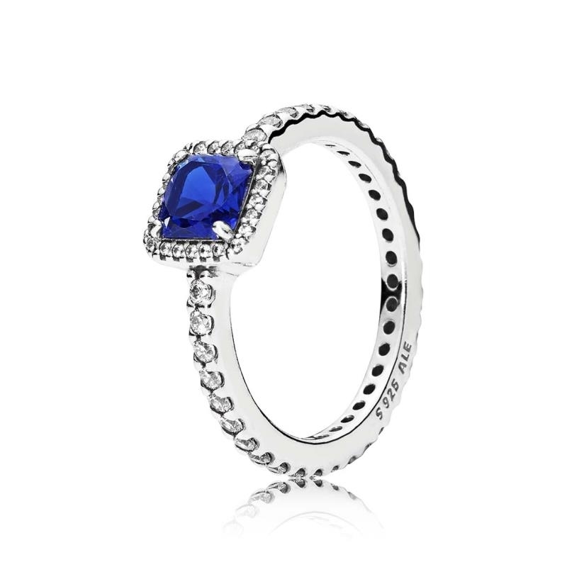 anillo pandora circonita azul anillo pandora circonita azul