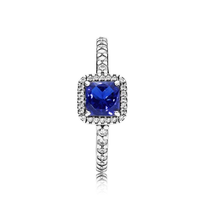 anillo pandora circonita azul anillo pandora circonita azul