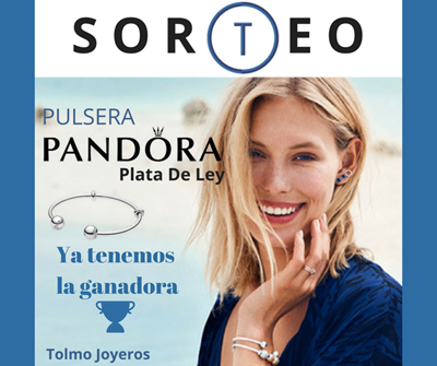 Resultado del sorteo Tolmo Joyeros, pulsera de Pandora. 