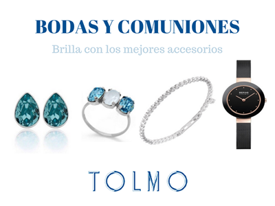 BODAS Y COMUNIONES: Brilla con los mejores accesorios.