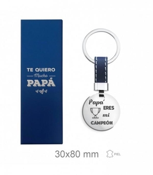 Foto de Llavero de acero -Papá-