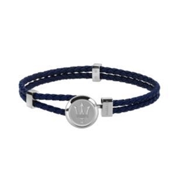 Foto de Pulsera MASERATI piel azul