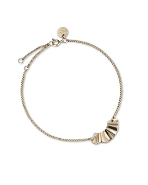 Foto de Rj liquid waved charm bracelet gold