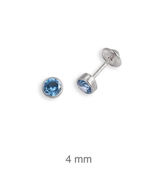Foto de Dormilón de plata redondo azul nº4