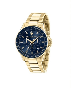 Foto de MS SFIDA 44MM CHR BLUE DIAL BR YG