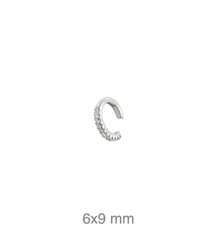 Foto de PENDIENTE PLATA EAR CUFF ZTAS