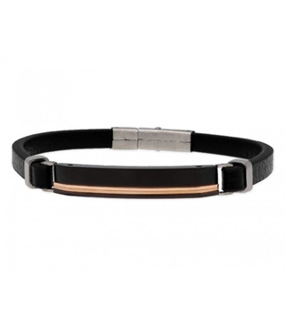Foto de PULSERA PIEL Y ACERO
