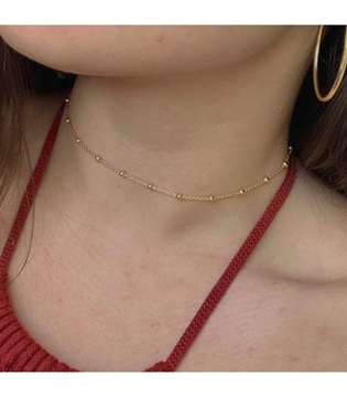 Foto de CHOKER PLATA B.ORO