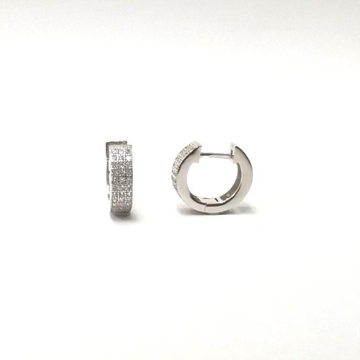 Foto de PENDIENTES SERENA CRIOLLAS PLATA BLANCAS