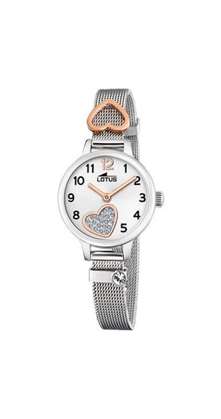 Foto de Reloj LOTUS junior corazon rose