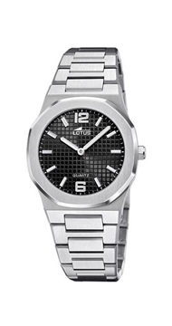 Foto de Reloj LOTUS analógico de acero