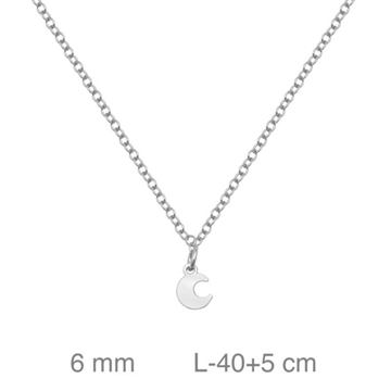 Foto de GARGANTILLA DE PLATA LUNA