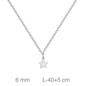Foto de GARGANTILLA DE PLATA ESTRELLA